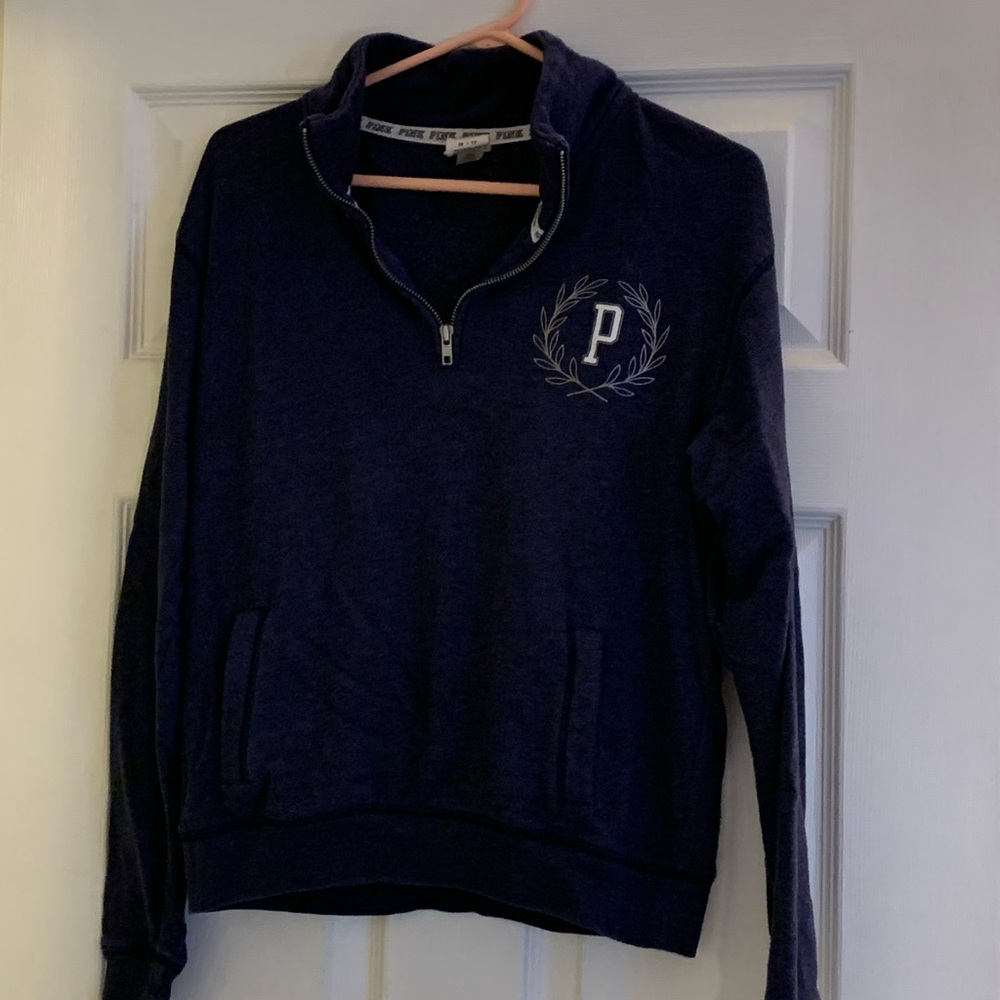 Pink by Victoria's Secret quarter zip sweatshirt